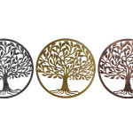 Decoracion de pared metalica