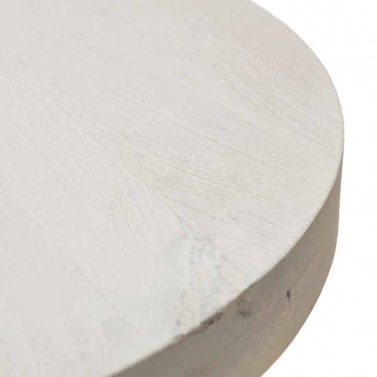 MESA COMEDOR BLANCO ROZADO 120 X 120 X 76 CM MESA COMEDOR BLANCO ROZADO 120 X 120 X 76 CM