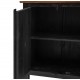 APARADOR NATURAL-NEGRO MADERA DE MANGO 173 X 41 X 97 CM