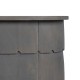 MUEBLE RECIBIDOR GRIS MADERA / METAL 96 X 46 X 85 CM