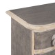 CÓMODA GRIS DM-MADERA DORMITORIO 100 X 40 X 90 CM