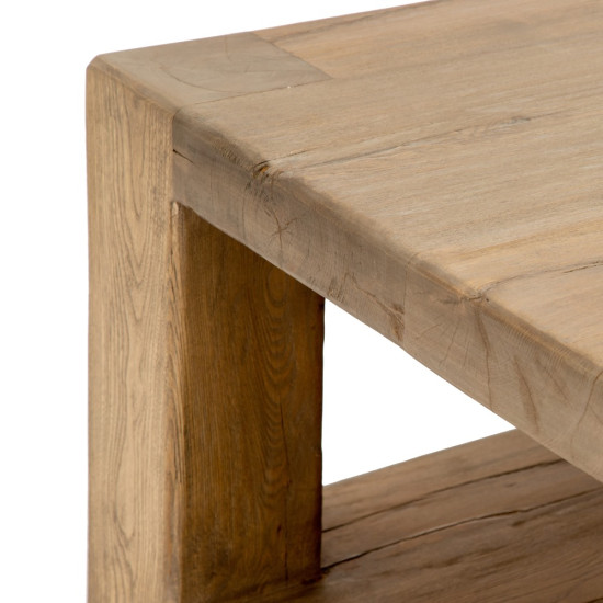 MESA CENTRO NATURAL MADERA DE OLMO 184 X 94 X 44 CM