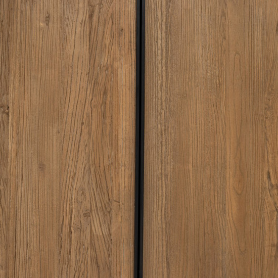 APARADOR NATURAL MADERA DE OLMO SALÓN 229 X 44 X 92 CM