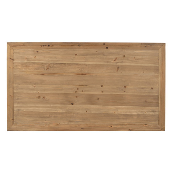 MESA CENTRO NATURAL MADERA DE OLMO 160 X 90 X 45 CM