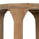 MESA AUXILIAR NATURAL MADERA DE PINO 60 X 60 X 66 CM MESA AUXILIAR NATURAL MADERA DE PINO 60 X 60 X 66 CM