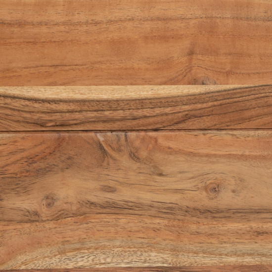 APARADOR NATURAL MADERA-HIERRO SALÓN 175 X 45 X 74 CM