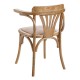 SILLA NATURAL MADERA / \