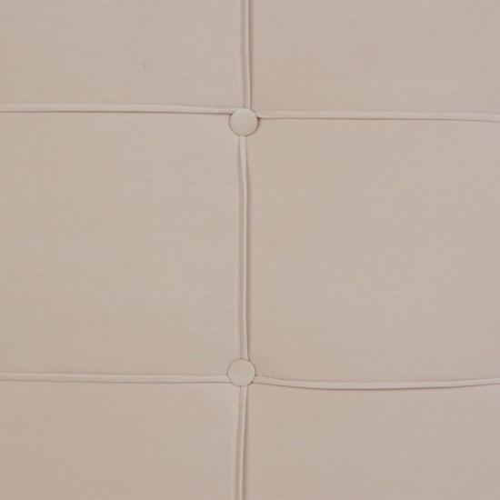 CABECERO BEIGE TEJIDO DORMITORIO 160 X 7 X 64 CM