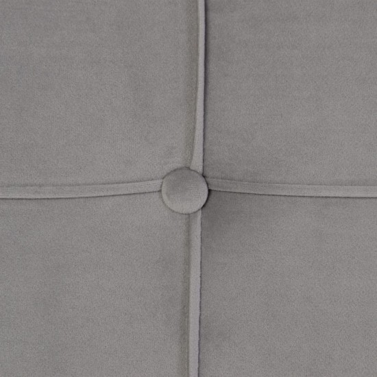 CABECERO GRIS TEJIDO DORMITORIO 160 X 7 X 64 CM