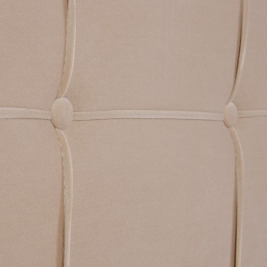 CABECERO BEIGE TEJIDO DORMITORIO 180 X 7 X 64 CM