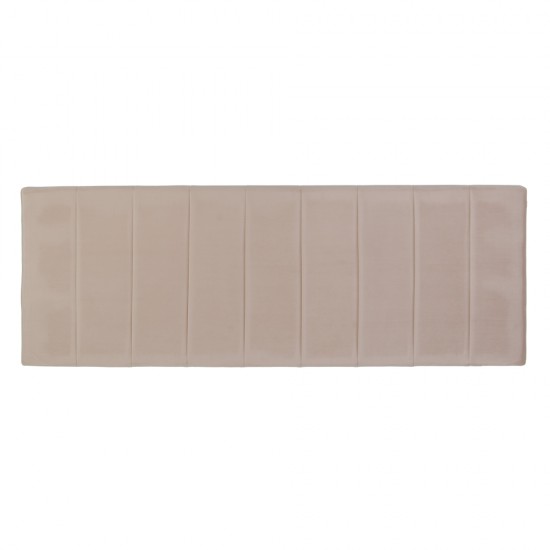 CABECERO BEIGE TEJIDO DORMITORIO 180 X 7 X 64 CM