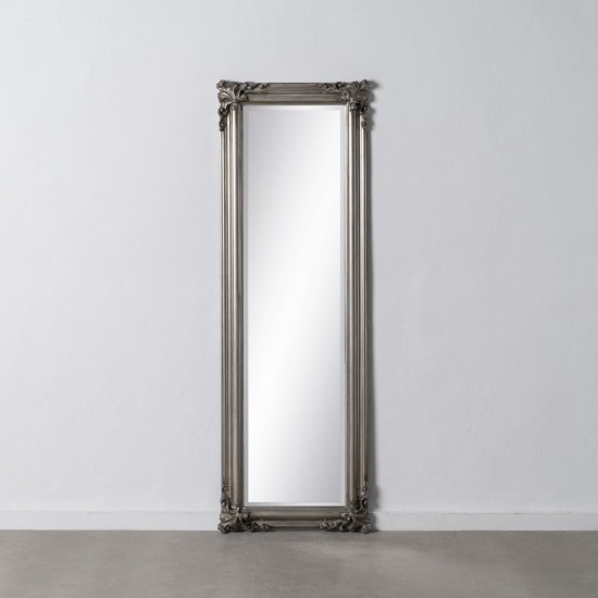 ESPEJO VESTIDOR PLATA ENVEJECIDA 56 X 4 X 172 CM