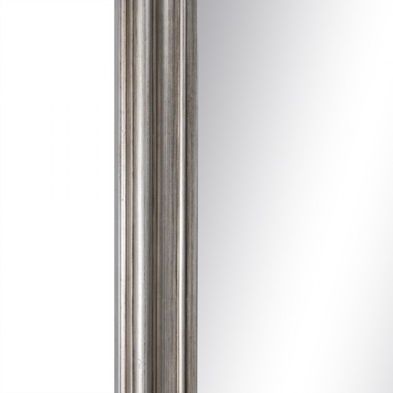 ESPEJO VESTIDOR PLATA ENVEJECIDA 88 X 198 CM