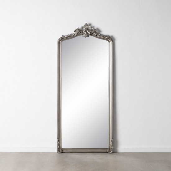 ESPEJO VESTIDOR PLATA ENVEJECIDA 88 X 198 CM