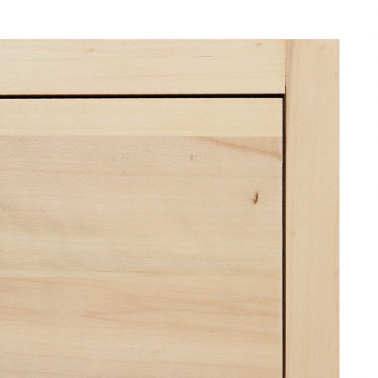 CÓMODA NATURAL DM-MADERA 85 X 40 X 95 CM