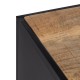 MUEBLE TV NATURAL-NEGRO MADERA-HIERRO 150 X 40 X 55 CM