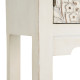 CONSOLA BLANCO ROZADO 95 X 26 X 90 CM