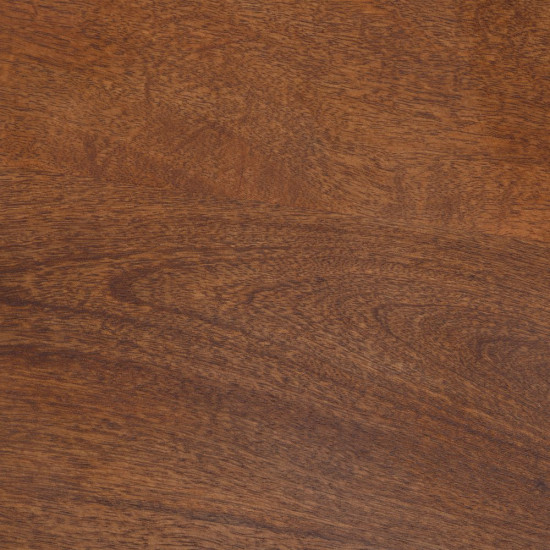 MESA COMEDOR MARRÓN MADERA DE MANGO 114 X 114 X 76 CM MESA COMEDOR MARRÓN MADERA DE MANGO 114 X 114 X 76 CM