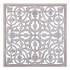 MURAL - TALLA BLANCO ROZADO DM 90 X 1 X 90 CM MURAL - TALLA BLANCO ROZADO DM 90 X 1 X 90 CM