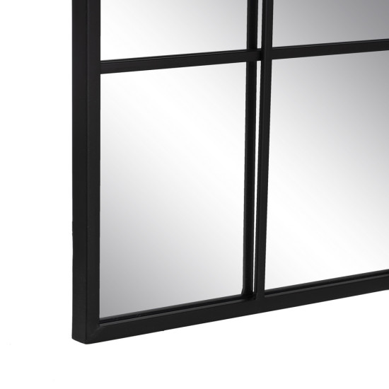 ESPEJO VENTANA NEGRO METAL-CRISTAL 40 X 2,50 X 170 CM