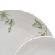 VAJILLA 18 PIEZAS HOJAS PORCELANA COCINA 1 CM