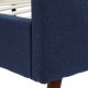 CAMA 150X200 AZUL MADERA / TEJIDO 222 X 164 X 99 CM CAMA 150X200 AZUL MADERA / TEJIDO 222 X 164 X 99 CM