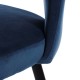 TABURETE AZUL TEJIDO-METAL 43 X 47 X 105 CM TABURETE AZUL TEJIDO-METAL 43 X 47 X 105 CM
