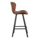 TABURETE CAMEL METAL / SIMIL PIEL 45 X 55 X 94 CM TABURETE CAMEL METAL / SIMIL PIEL 45 X 55 X 94 CM