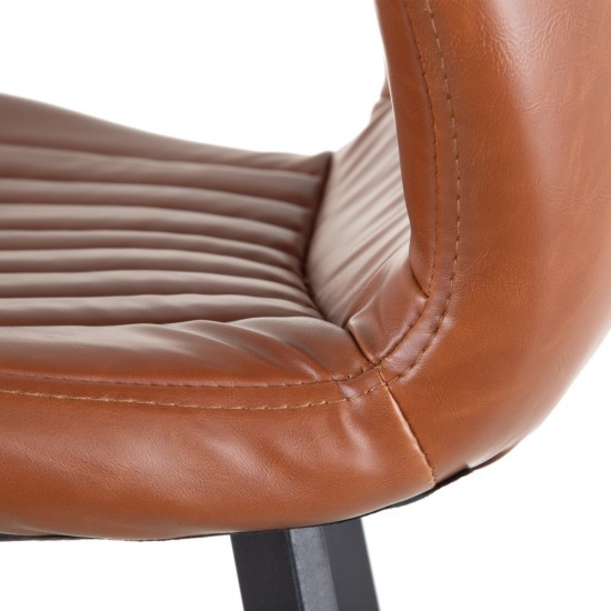 TABURETE CAMEL METAL / SIMIL PIEL 45 X 55 X 94 CM TABURETE CAMEL METAL / SIMIL PIEL 45 X 55 X 94 CM