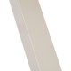 MESA COMEDOR NATURAL-BLANCO DM-METAL 160 X 90 X 76 CM