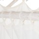 CAMA BALINESA BLANCO ROZADO 200 X 150 X 200 CM CAMA BALINESA BLANCO ROZADO 200 X 150 X 200 CM