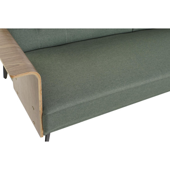 SOFA CAMA EUCALIPTO METAL 203X87X81 VERDE SOFA CAMA EUCALIPTO METAL 203X87X81 VERDE