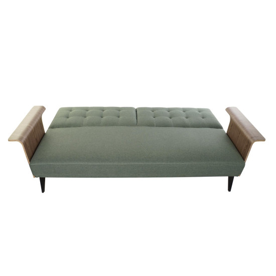 SOFA CAMA EUCALIPTO METAL 203X87X81 VERDE SOFA CAMA EUCALIPTO METAL 203X87X81 VERDE