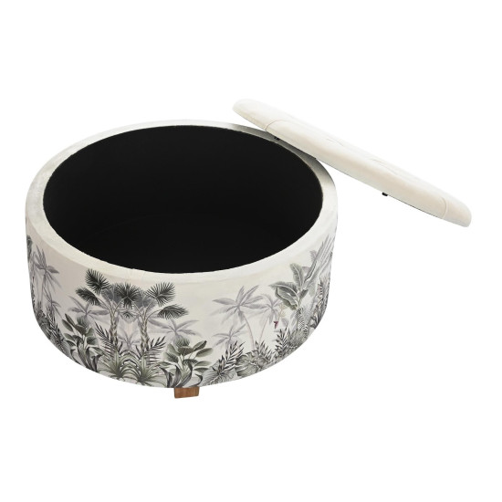 REPOSAPIES SET 2 POLIESTER MDF 80X80X43 TROPICAL REPOSAPIES SET 2 POLIESTER MDF 80X80X43 TROPICAL