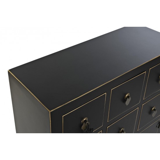 CAJONERA ABETO MDF 63X28X101 ORIENTAL NEGRO O VERDE CAJONERA ABETO MDF 63X28X101 ORIENTAL NEGRO O VERDE