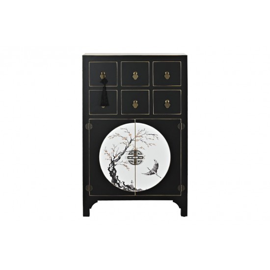 CAJONERA ABETO MDF 63X28X101 ORIENTAL NEGRO O VERDE CAJONERA ABETO MDF 63X28X101 ORIENTAL NEGRO O VERDE
